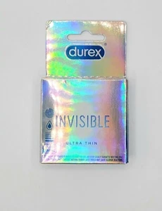 Durex Invisible Condom, 3 ct (Pack of 2) - Picture 1 of 2