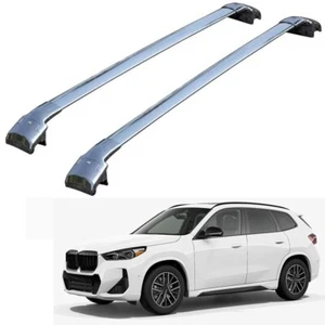Crossbar Cross Bar Fits for BMW X1 2023 2024 Roof Rack Rail Stainless Steel - Picture 1 of 10
