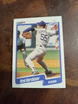 OREL HERSHISER 1990 FLEER #399 FREE SHIPPING - Image 1 of 2