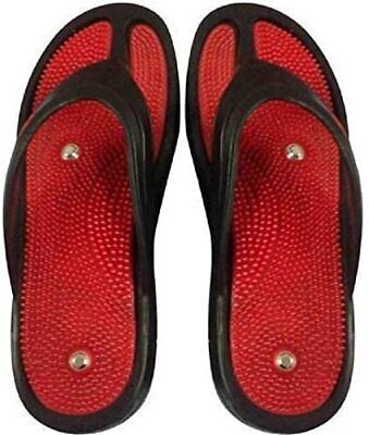Acupressure Magnetic Therapy Sandals Foot Relaxer Slippers For Unisex • 29.47€