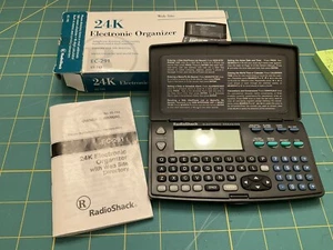RadioShack EC-291 24K Electronic Organizer with Website Directory & original box - Picture 1 of 11