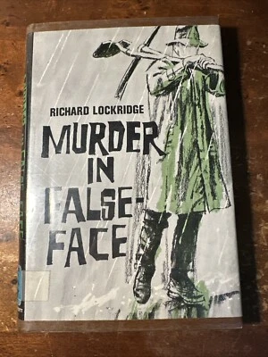 Murder in False Face by Richard Lockridge 1968 1st Edition Stated Ships Fast - Image 1 of 4