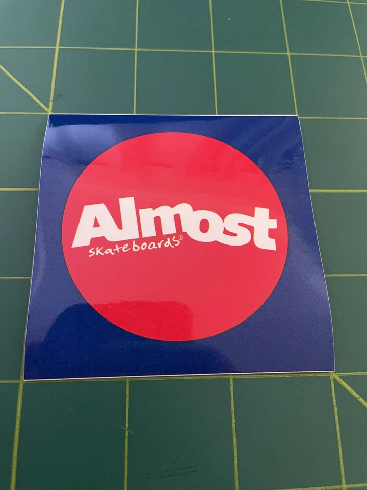 Almost Skateboards Original Logo Sticker 3” - Image 1 of 1
