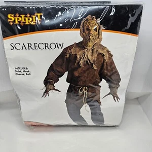 Scary Scarecrow Halloween Costume Adult Spirit Wicked 1 Size Fits All - Picture 1 of 4