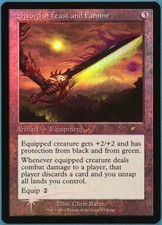 Sword of Feast and Famine (Judge) FOIL Promo MINT Special CARD (243419) ABUGames