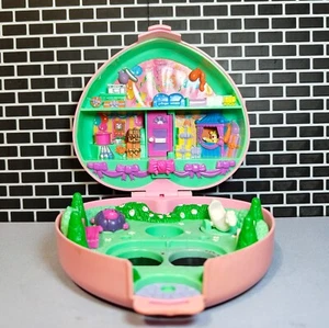 Vintage 1992 Polly Pocket Partytime Stampers birthday party no figures - Bild 1 von 6