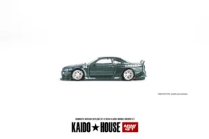 Kaido House×MINI GT 1:64 Nissan Skyline GT-R (R34) Kaido Works V1 - Picture 1 of 2