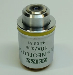 Zeiss Plan-NEOFLUAR 10X/0.30 ∞/0.17 Ph1 Microscope Objective, PN 440331 - Bild 1 von 8