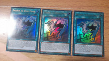 YUGIOH 3x Ultra Rare Dracoback, The Rideable Dragon MAMA-EN091 1st Edition