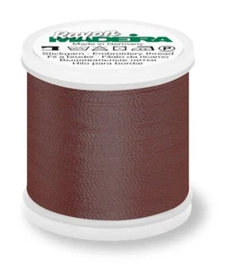 Madeira Rayon 40 machine embroidery thread 1000m spool color 1145 mahogany - Picture 1 of 1
