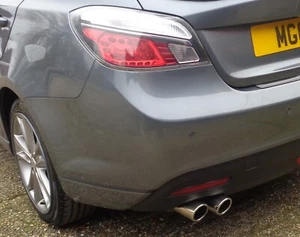 MG6 STAINLESS SPORTS 2" EXHAUST SYSTEM TWIN TAILPIPE SPECIAL PRICE AWSOME SOUND - Picture 1 of 6