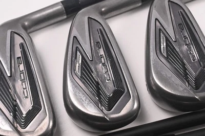 Cobra Darkspeed Irons / 4-PW / Senior Flex Cobra Ultralite 45 Shafts - Image 1 of 4