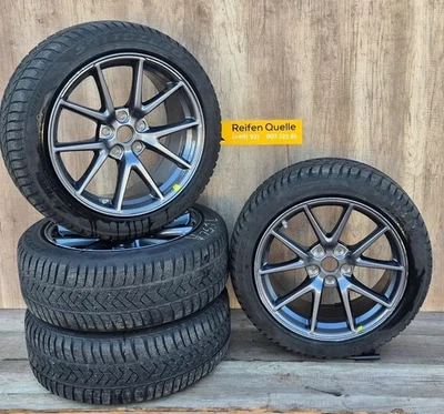 Original 18 Zoll Winterräder Tesla Model 3 RDKS 1044261-00-A 235 45 R18 - Bild 1 von 4
