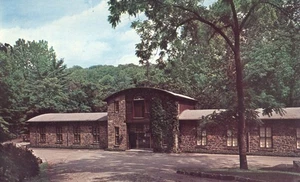 Black Powder Exhibit Bldg Restored Machine Shop Hagley Museum Delaware Postcard - Imagen 1 de 2