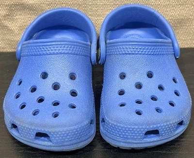 Crocs Classic Clog Blue Toddler Baby Infant Sandals size 2-3 - Image 1 of 4