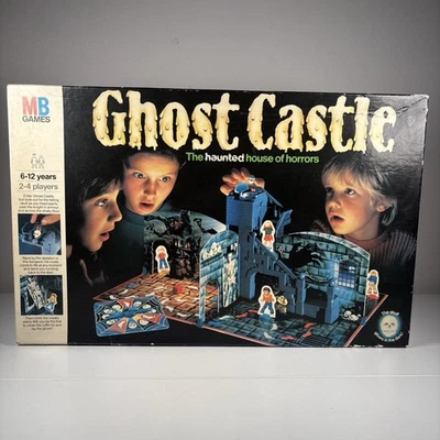 MB Games Ghost Castle Board Game 1985 Halloween Vintage Collectible Complete - Image 1 of 4