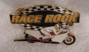 RACE ROCK PIN / PRO DRAG BIKE MOTORCYCLE  /  FROM 97 NEW - Picture 1 of 2