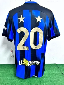 01 Shirt Inter Celebrating Victory Scudetto No Match Worn Shirt 2023/2024 - Picture 1 of 5