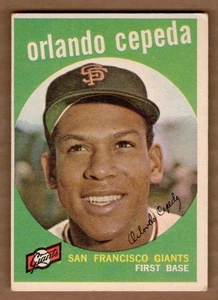 1959 Topps #390 Orlando Cepeda - Picture 1 of 2