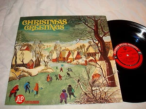 christmas GREETINGS-JOHNNY CASH, MAHALIA JACKSON -COLUMBIA CSS 1499 NM/VG+ LP - Picture 1 of 1