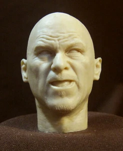 V-7 CUSTOM RESIN UNPAINTED  HEAD SCULPT Action figures 1/6 Scale - Picture 1 of 1