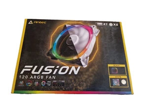 Antec Fusion 120mm White ARGB PC Fans - Pack of 5 With Control Hub - Picture 1 of 1