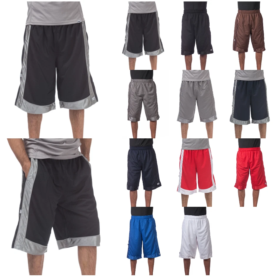 Pantalones cortos de baloncesto de malla pesada Pro Club Foto 1 de 1