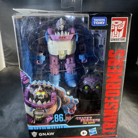 Hasbro Transformers Studio Series 86 Sharkticon Gnaw New Sealed G1 Cover