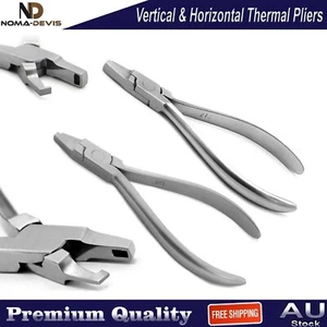 Horizontal & Vertical Thermal Plier Orthodontic Retainer Dental Forming Plier CE - Picture 1 of 6