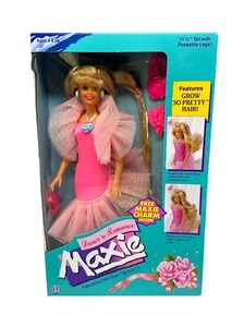 Maxie Dance 'n Romance #8218 VINTAGE NRFB 1989 Hair "Grows" - Picture 1 of 7