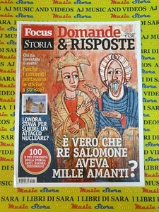 rivista FOCUS STORIA domande e risposte 22 DICEMBRE 2017 RE SALOMONE (RG4) - Picture 1 of 1
