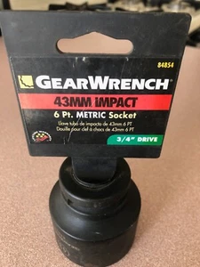 Gearwrench 3/4in DR 43MM 6pt IMPACT SOCKET - Picture 1 of 1