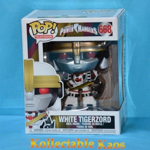 Power Rangers - White Tigerzord 15cm Pop! Vinyl Figure (RS) #668 - Picture 1 of 2