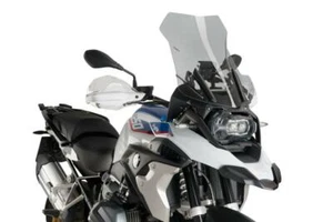 Puig Touring Screen Windshield Deflector Light Smoke BMW R1250 GS & ADV 18-24 - Picture 1 of 7