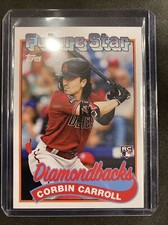2023 Topps Throwback Thursday 1989 Topps TBT #108 Corbin Carroll RC Future Stars