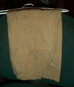 Beautiful vintage N.O.S. 1950's taupe colored rayon side zip skirt -10 Petite? - Picture 1 of 5
