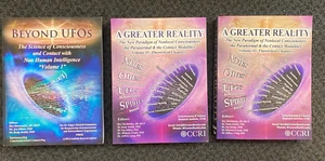Set of 3 Greater Reality Beyond UFOs The New Paradigm of Nonlocal Consciousness - Picture 1 of 5