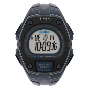 Timex TW5M48400, Men's "Ironman" 30-Lap Resin Watch, Alarm, Indiglo, Chronograph - Picture 1 of 2