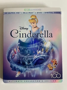 Cinderella Ultimate Collector's Edition 4K Ultra HD, Blu-Ray, DVD, Digital Code - Picture 1 of 4