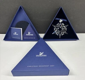 SWAROVSKI 2007 Copo de Nieve Adorno Nuevo En CAJA con CERTIFICADO 864564 - Imagen 1 de 9