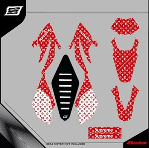 Kit Grafiche Adesivi Crystal Per BETA 50 RR 04 05 06 07 08 - Picture 1 of 1
