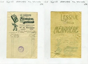 Dépt 63 - Thiers Rue Terrasse - Très Belle Entête d'un Commerce du 09/10/1913 - Picture 1 of 1