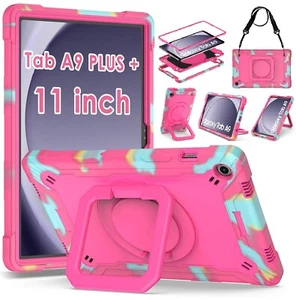 Custodia Samsung Galaxy Tab A9 Plus/A9+ 5G resistente supporto cinturino antiurto - Foto 1 di 40