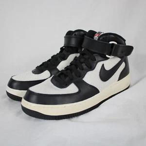 Nike Air Force 1 Mid '07 schwarz Gipfel weiß Herren Größe 8,5 315123-037 Panda - Bild 1 von 9