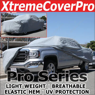 2019 2020 2021 GMC SIERRA 2500HD 3500HD REG Cab 8FT Box BREATHABLE TRUCK COVER - Image 1 of 4