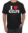 T-shirt graphique homme I Love GILFS classé R
