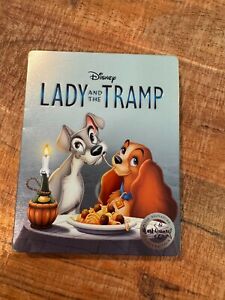 Disney's Lady and the Tramp - Blu-Ray & DVD Steelbook - RARE! 