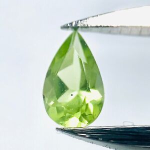 Cubic Zirkonia synthetischer Edelstein 1 CZ Peridot 9,5 mm leuchtend grün Brill