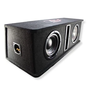 Caja de subwoofer cargada ventilada B2 Audio Dual 8" 800 W pico doble 2 ohmios DVPE28 - Imagen 1 de 8