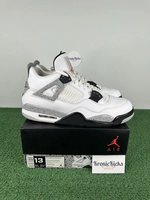 Talla 13 - Jordan 4 Retro OG Mid White Cement 2016 - Og Box Foto 1 de 4